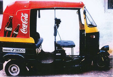 Auto Rickshaw Branding