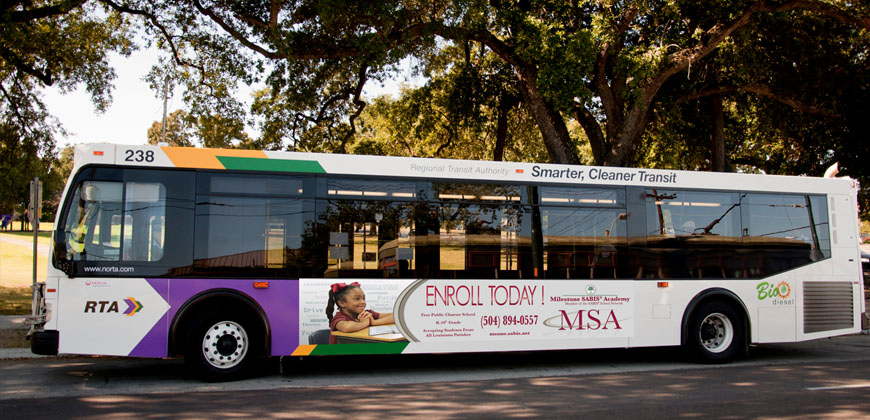 Bus Panel ad